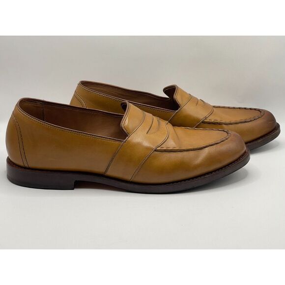 Allen Edmonds‎ Randolph Penny Loafer Shoes Size 11.5 Brown